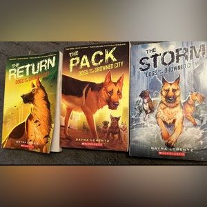 Scholastic Dogs Of The Drowned City (3) Book Set